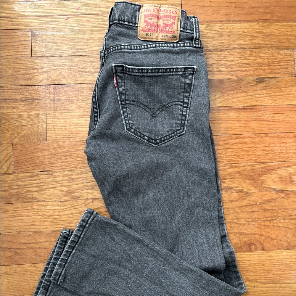 Women’s Levi’s 511 washed grey